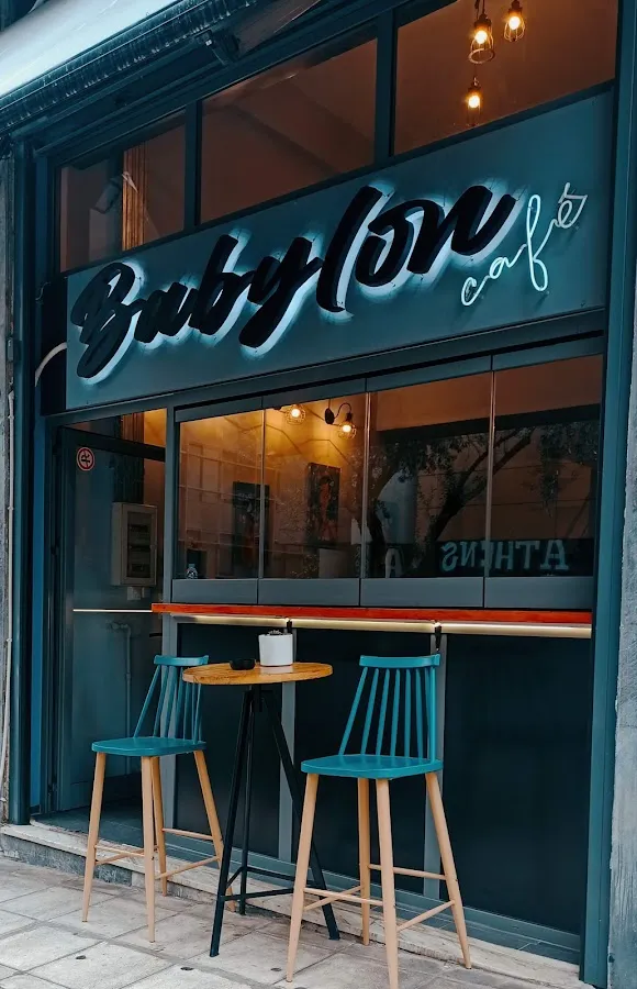 BookNoFees: Cafetería – Babylon Cafe – Athens – Café Babylon, foto 1
