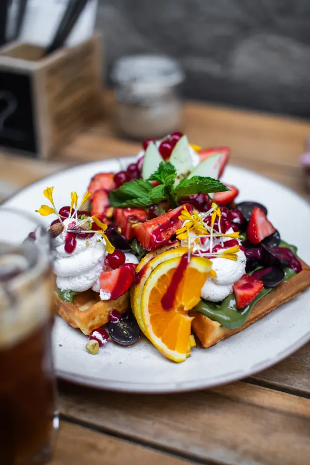 BookNoFees: Cafetería – Blueberry Brunch – Budapest – Brunch de arándanos, foto 3