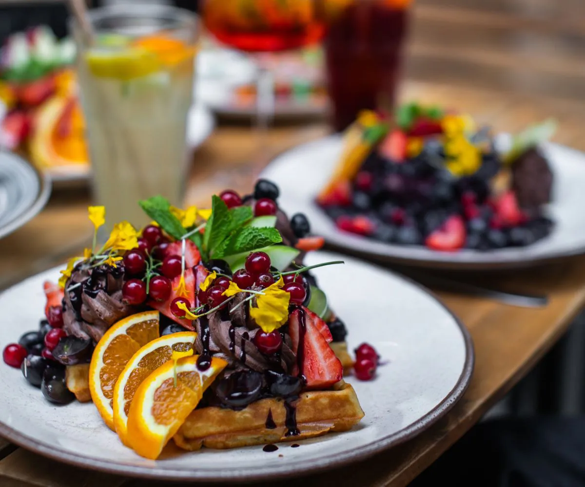 BookNoFees: Cafetería – Blueberry Brunch – Budapest – Brunch de arándanos, foto 1