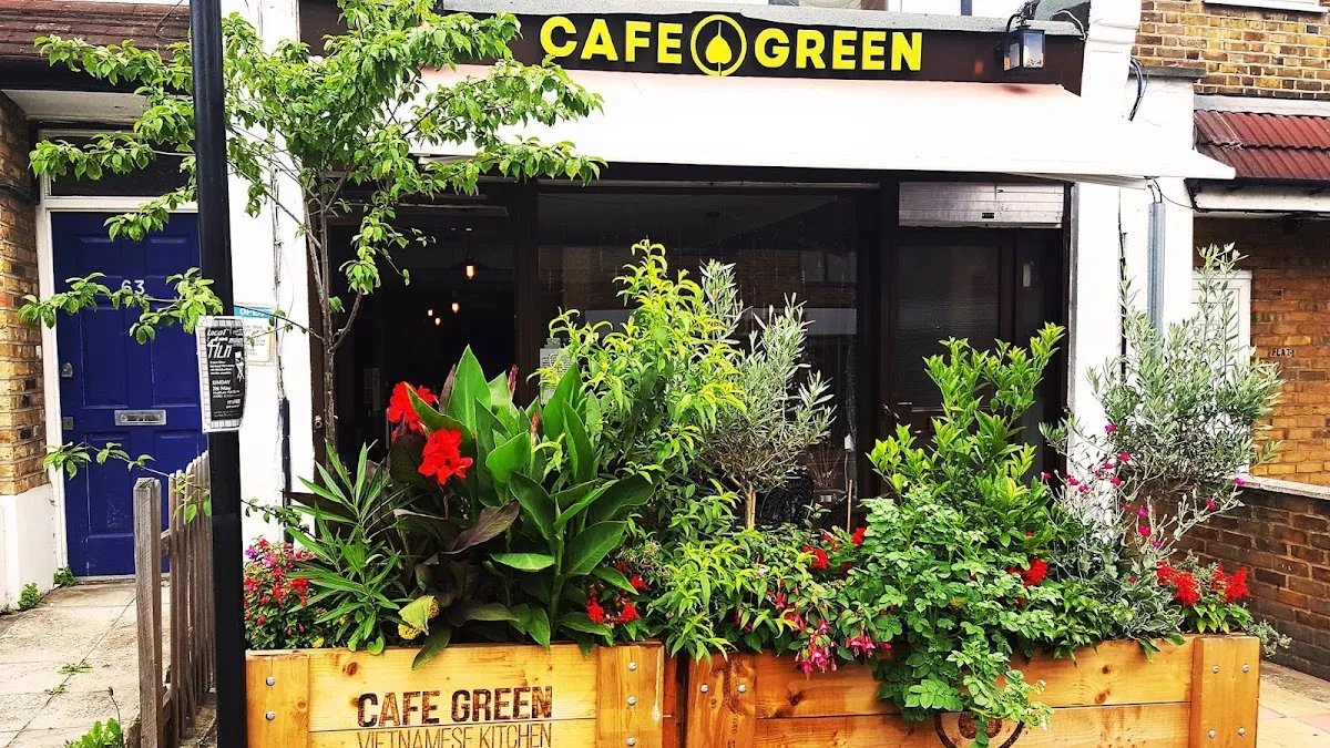BookNoFees: Restaurante – Cafe Green – London – Café Green, foto 1