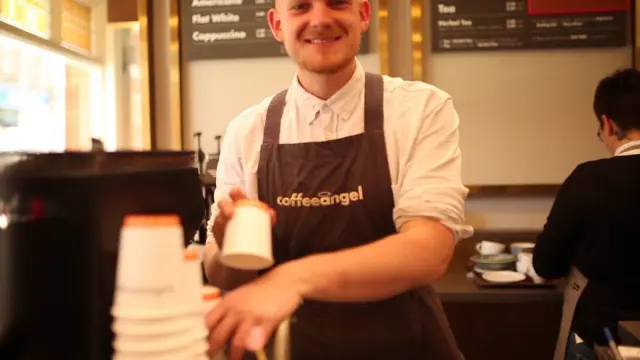 BookNoFees: Cafetería – Coffee Angel – Dublin – El ángel del café, foto 3