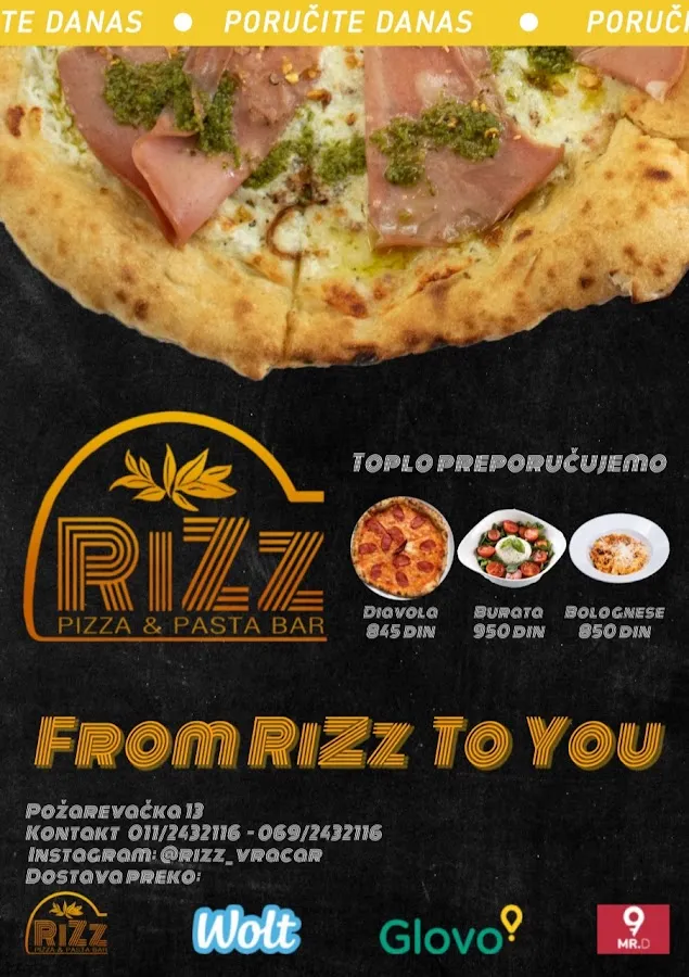 BookNoFees: Restaurante – RiZz Pizza & Pasta Bar – Belgrade – RiZz Pizza & Pasta Bar, foto 2