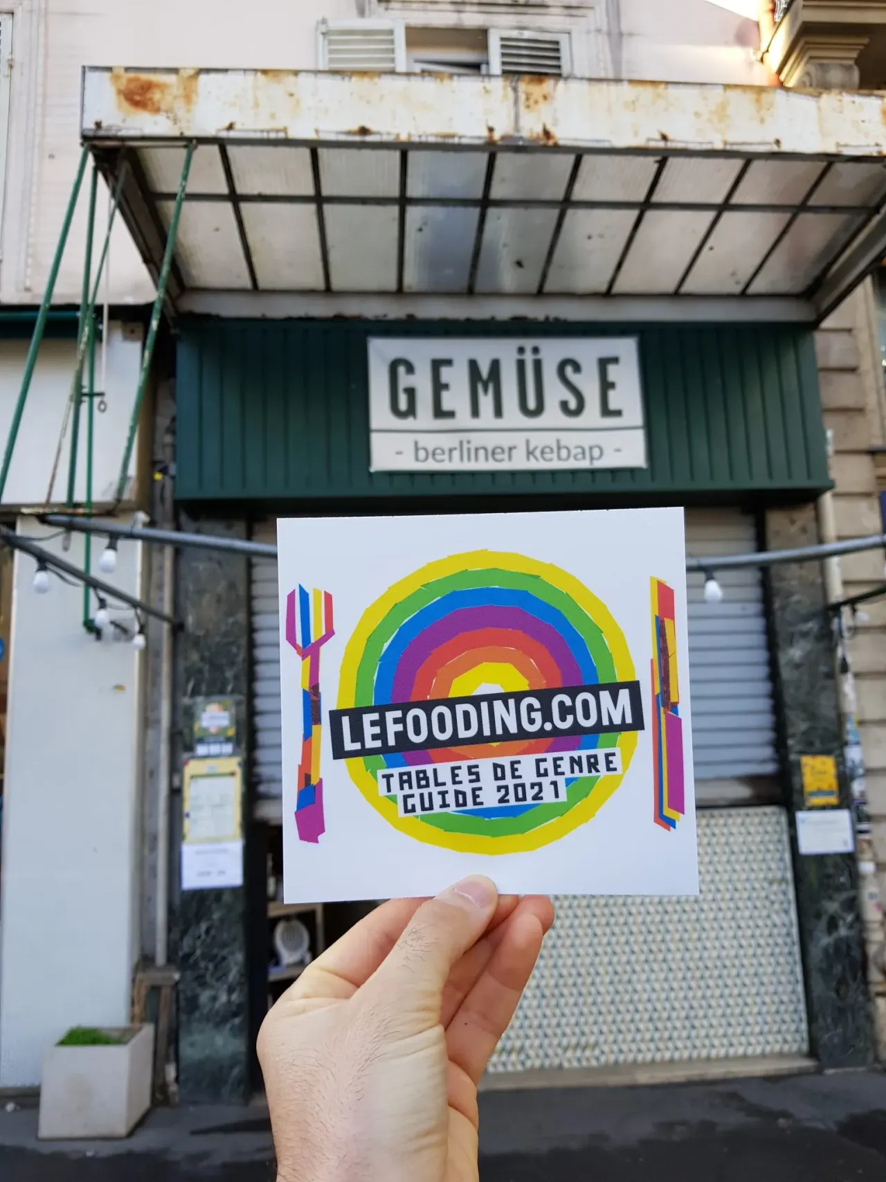 BookNoFees: Bar de tapas – Gemüse – Berliner Kebap – Paris – Verduras – Kebap berlinés, foto 1