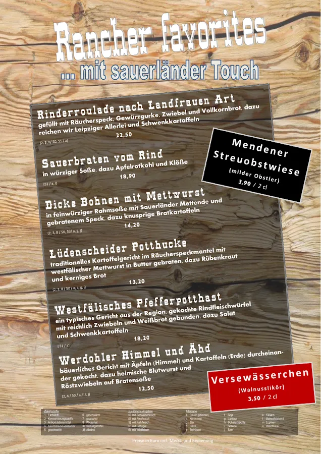 BookNoFees: Restaurante – Pungelscheider Schnitzelranch – Werdohl – Ranch de escalopes de Pungelscheid, foto 3