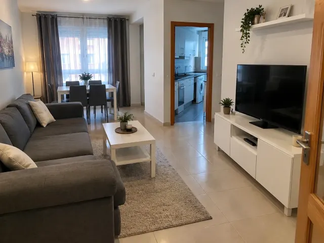 BookNoFees: Apartamento amplio y tranquilo con tres dormitorios – Madrid