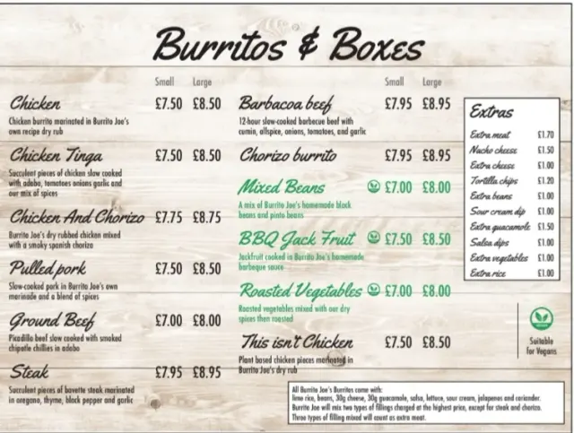 BookNoFees: Bar de tapas – Burrito Joe – London – Burrito Joe, foto 2