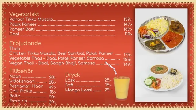 BookNoFees: Restaurante – Bengal Diner – Stockholm – Bengal Diner, foto 2