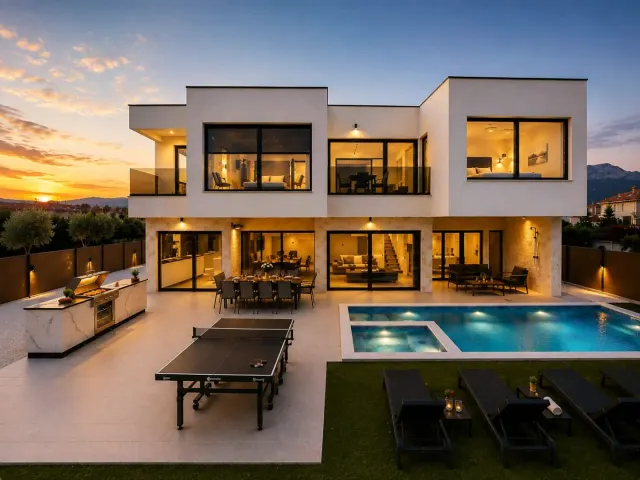 BookNoFees: Villa «Just be Alive» · 5 dormitorios · Gimnasio · Piscina · Jacuzzi – Kaštel Stari