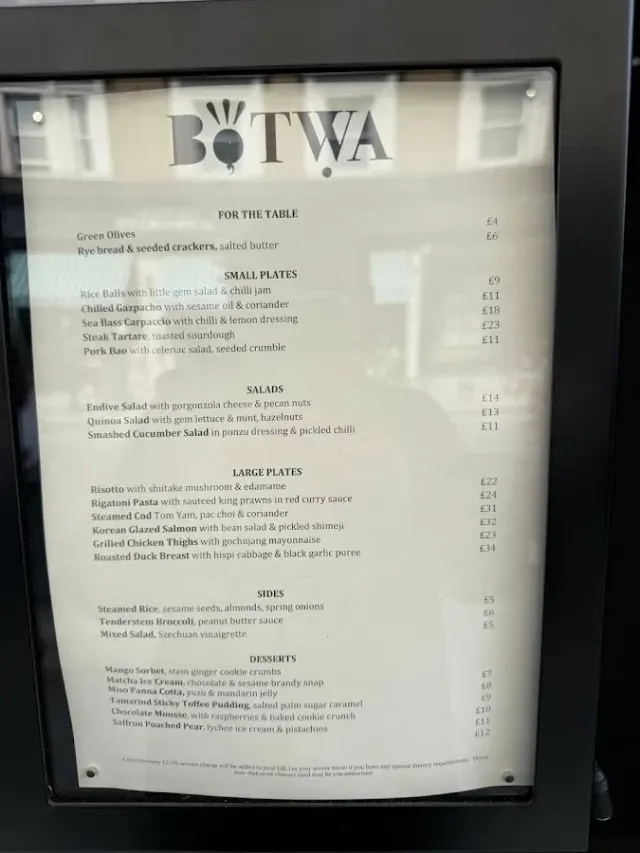 BookNoFees: Restaurante – Botwa restaurant Notting Hill – London – Restaurante Botwa, en Notting Hill, foto 2