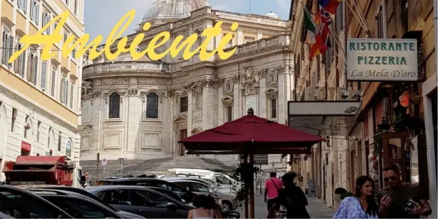 BookNoFees: Restaurante – La Mela D'Oro – Rome – La Manzana de Oro, foto 2