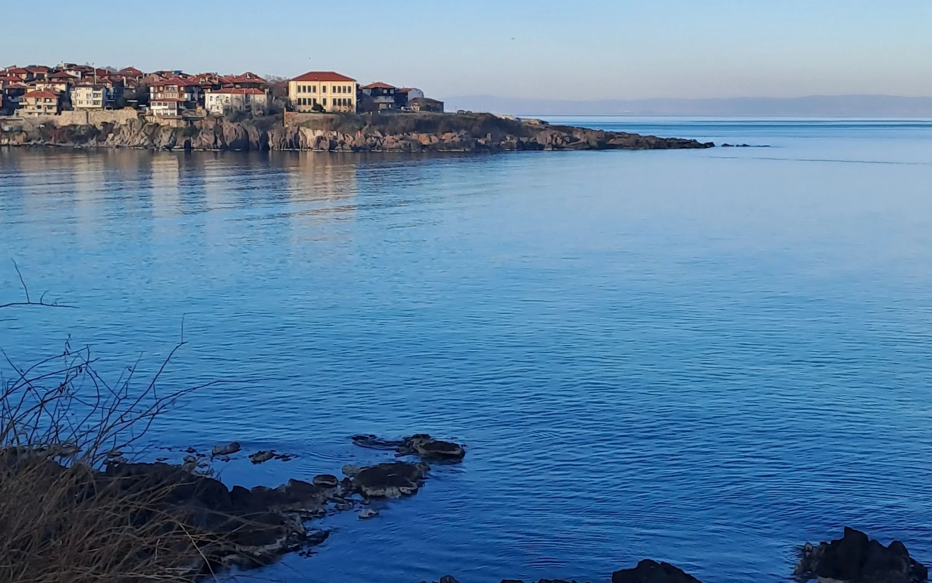 Costa de Sozopol, en el mar Negro