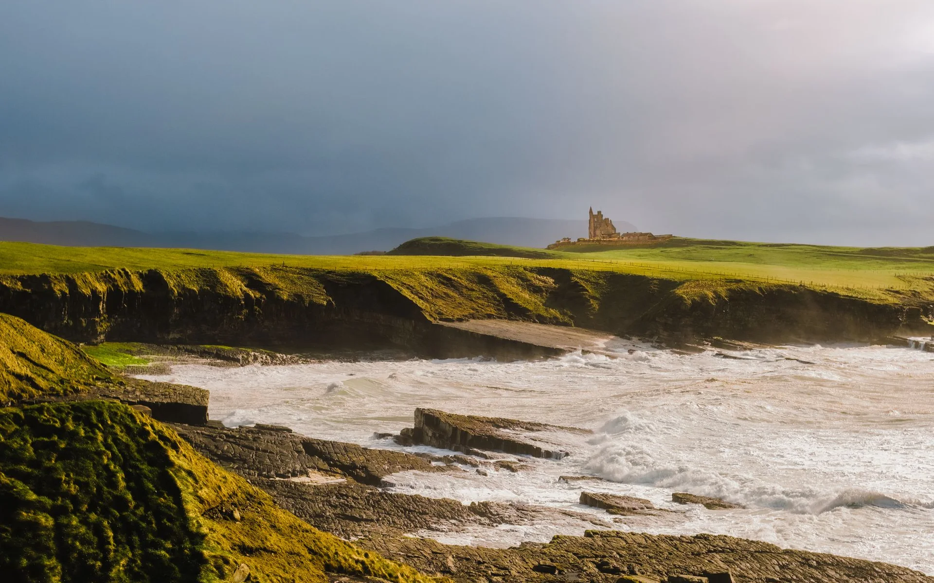 Castillo de Classiebawn, en la costa del condado de Sligo